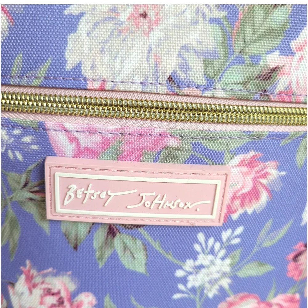 NWT Betsey Johnson Floral Insulated 6 Pack Lunch Cooler Bag Cottagecore